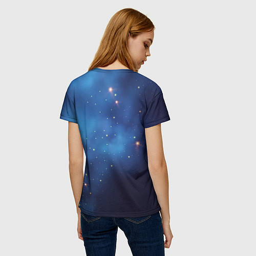 Женская футболка Among Us Space / 3D-принт – фото 4
