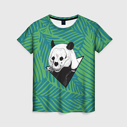 Футболка женская Панда нежить, цвет: 3D-принт