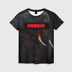 Женская футболка DAMASK