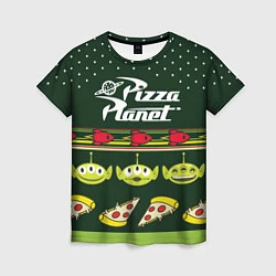 Женская футболка Pizza Planet