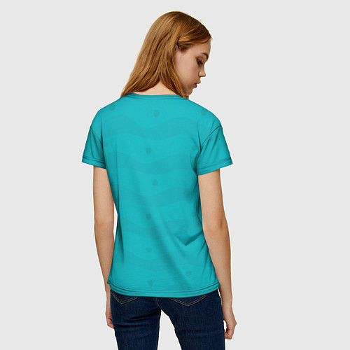 Женская футболка Лисичка / 3D-принт – фото 4