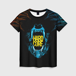 Женская футболка HARD CORE