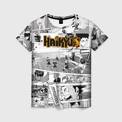 Женская футболка Haikyu