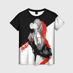 Женская футболка Asuka Langley Evangelion