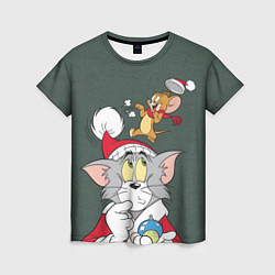 Женская футболка Tom and Jerry