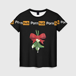Женская футболка XXXMAS PornHub