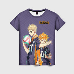 Женская футболка Haikyu!!!