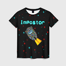 Женская футболка Impostor