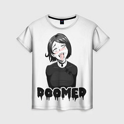 Женская футболка Doomer girl
