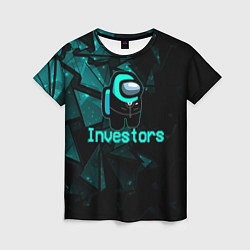 Женская футболка Among Us Investors