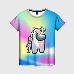 Женская футболка Among Us Unicorn