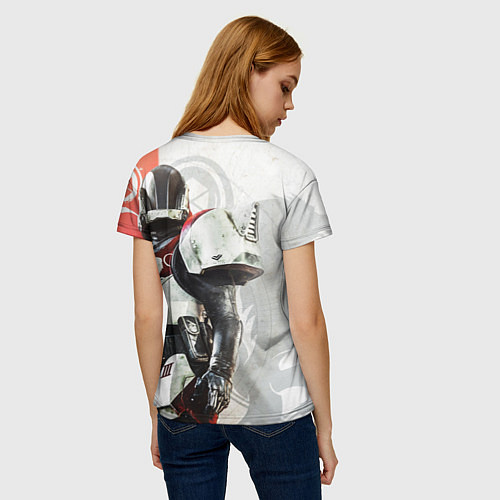Женская футболка DESTINY, TITAN / 3D-принт – фото 4
