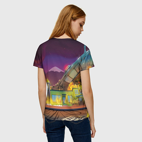 Женская футболка Южный Парк South Park / 3D-принт – фото 4