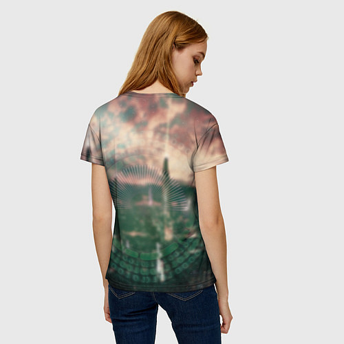 Женская футболка Аска Евангелион / 3D-принт – фото 4