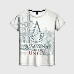 Футболка женская Assassin’s Creed Unity, цвет: 3D-принт