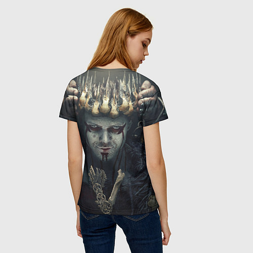 Женская футболка Викинги - Ивар / 3D-принт – фото 4
