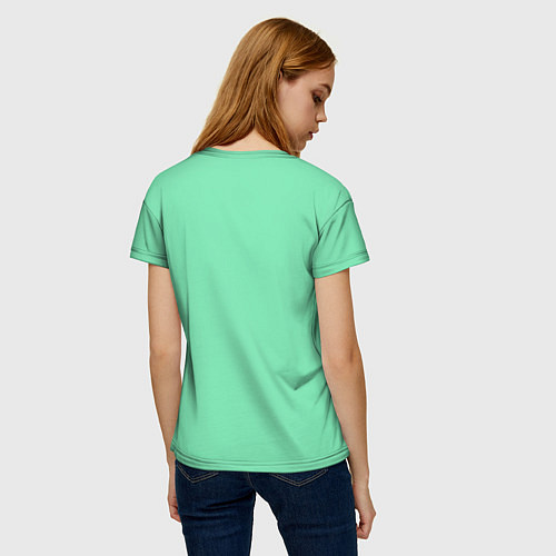 Женская футболка Пандочка / 3D-принт – фото 4