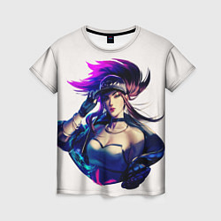 Женская футболка KDA Akali