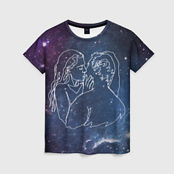 Женская футболка Ты моя вселенная