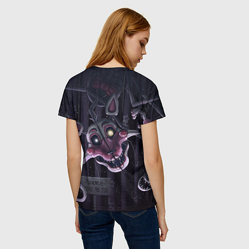 Женская футболка Фантайм Фокси / 3D-принт – фото 4