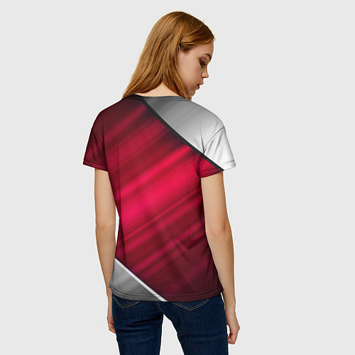 Женская футболка MERCEDES BENZ S / 3D-принт – фото 4