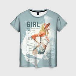 Женская футболка Girl Power