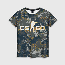 Футболка женская CS:GO - Camo, цвет: 3D-принт