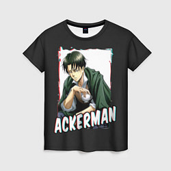 Женская футболка Ackerman