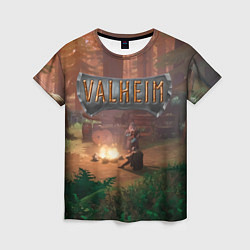 Женская футболка Valheim Вальхейм