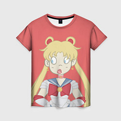 Женская футболка Sailor Moon Сейлор Мун