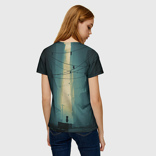 Женская футболка Little Nightmares / 3D-принт – фото 4