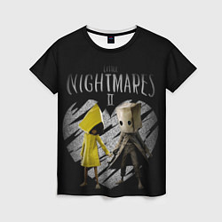 Женская футболка Little Nightmares II love