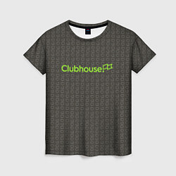 Женская футболка Clubhouse Gray