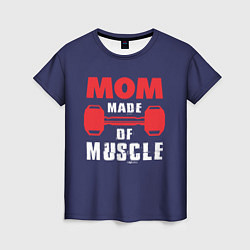 Женская футболка Наращивание мышц