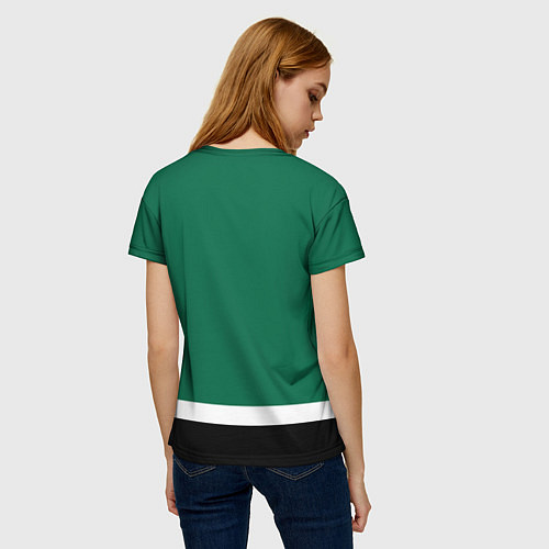 Женская футболка Даллас Старз Форма1 / 3D-принт – фото 4