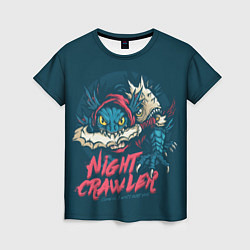 Женская футболка Night Crawler Dota 2