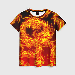 Футболка женская ДРАКОН, цвет: 3D-принт