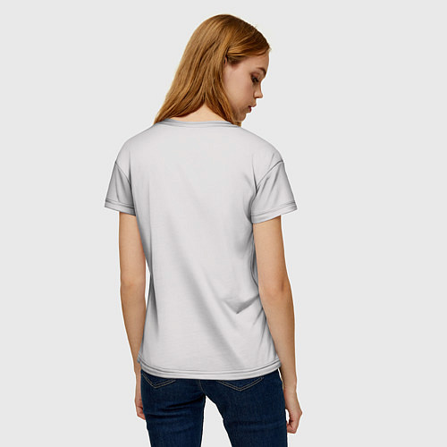 Женская футболка Лисица / 3D-принт – фото 4