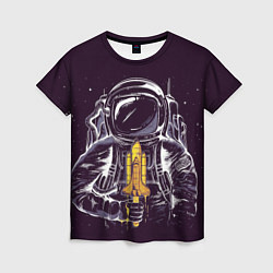 Женская футболка Лакомство Космонавта