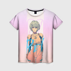 Женская футболка Rei Ayanami