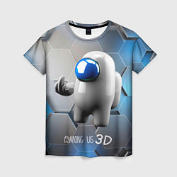 Женская футболка Among Us 3D