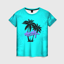 Женская футболка GTA Vice City гавайка