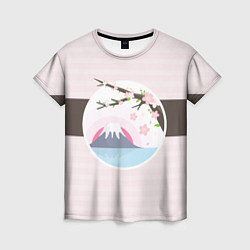 Женская футболка Сакура Sakura Z