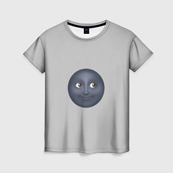 Женская футболка Темная луна