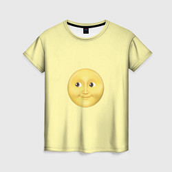 Женская футболка Светлая луна