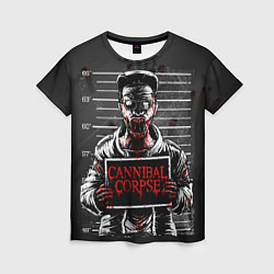 Женская футболка Cannibal Corpse