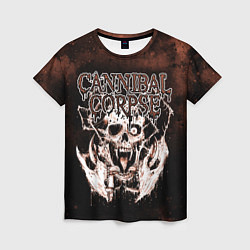 Женская футболка Cannibal Corpse