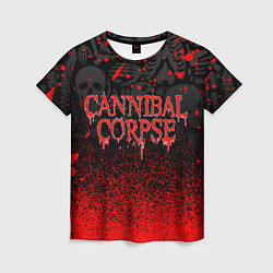 Женская футболка CANNIBAL CORPSE