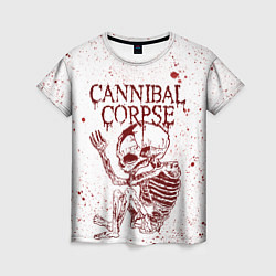 Женская футболка Cannibal Corpse