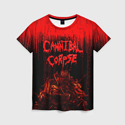 Футболка женская CANNIBAL CORPSE, цвет: 3D-принт